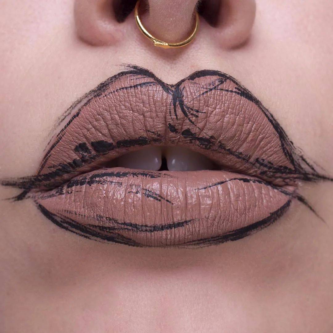 收藏|创意唇妆集锦