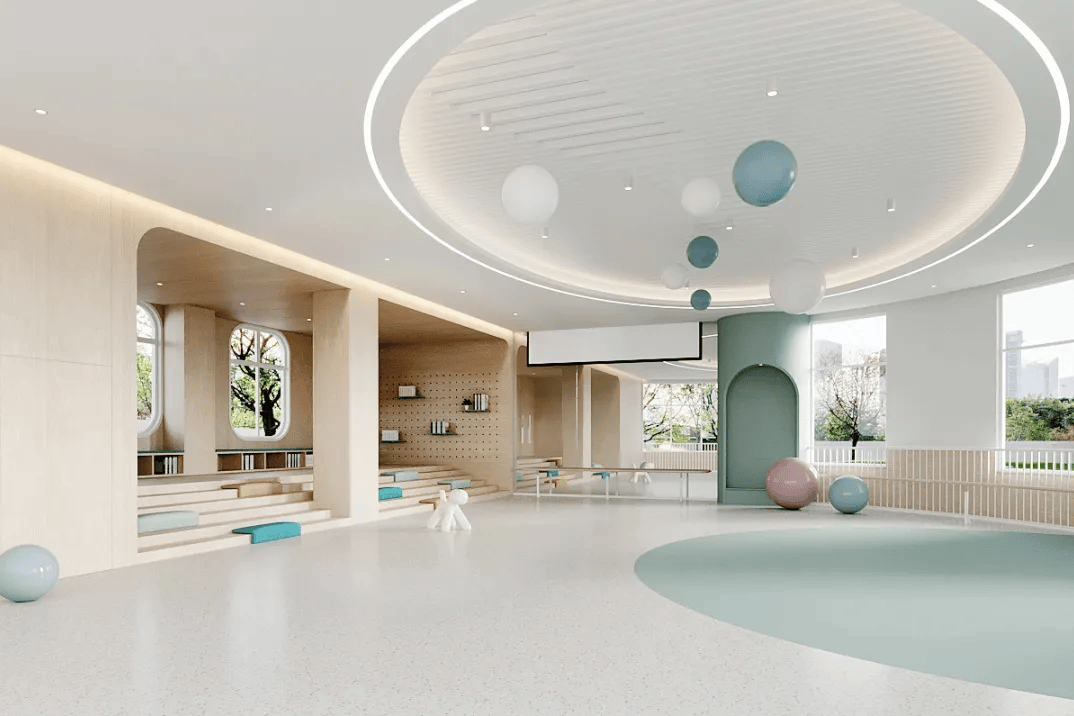 效果图△四川师范大学拟领办成都天府国际生物城1所幼儿园,1所小学和1