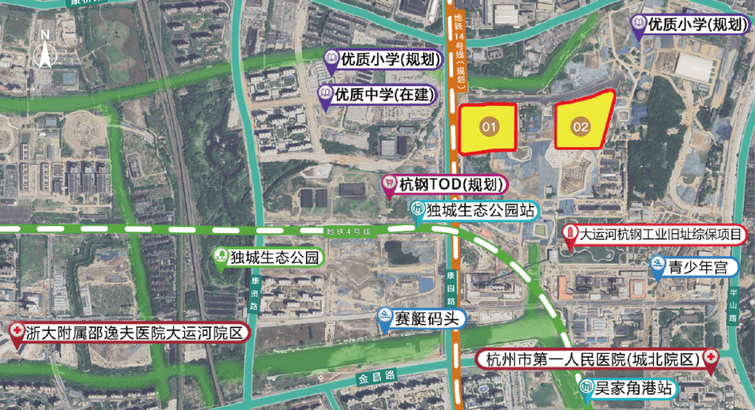 重磅:杭钢1宗宝地即将出让,杭钢TOD综合体规模10万方!_规划_配套_大城