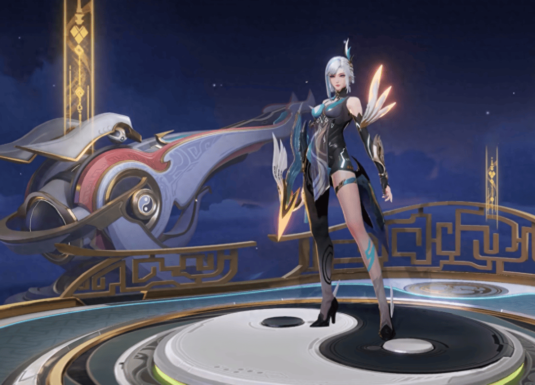 王者荣耀荣耀战令镜新皮曝光,干净利落,国风和科幻感完美结合