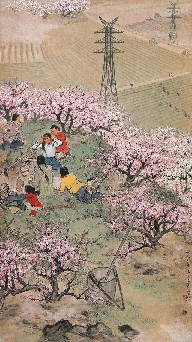 看国画里的劳动人民,真美!_上海_中国_作品