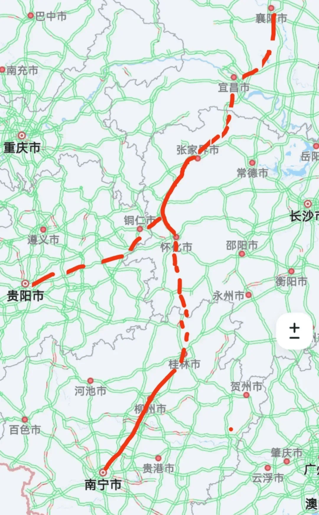 张家界铁路规划图片