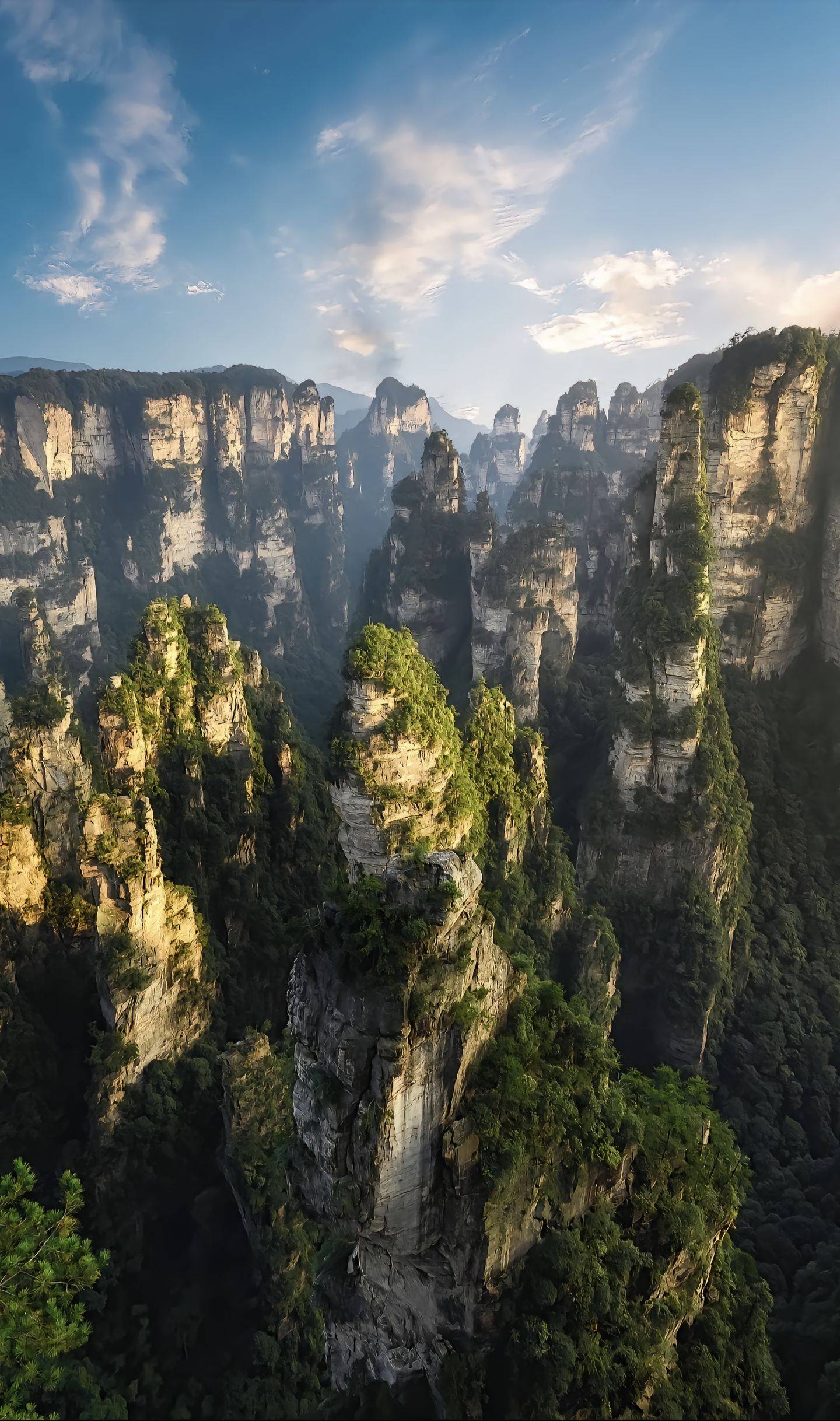 张家界风景图真实图片