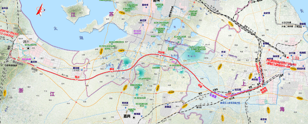 沪苏湖高铁正式命名,沿线8座车站名称确定