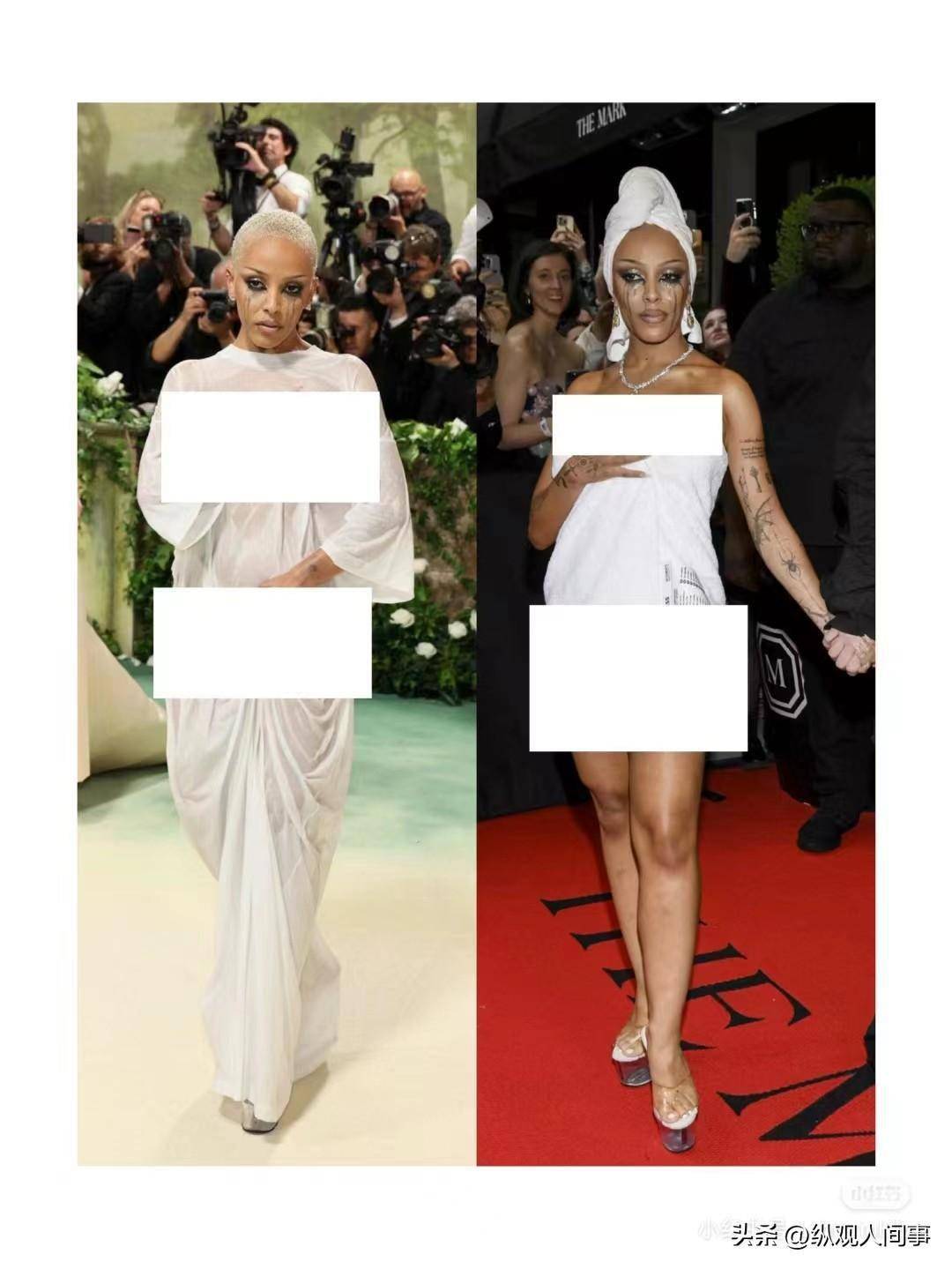 纽约这一夜,中非美英女星pk,才知刘雯的中国范穿搭,有多大气