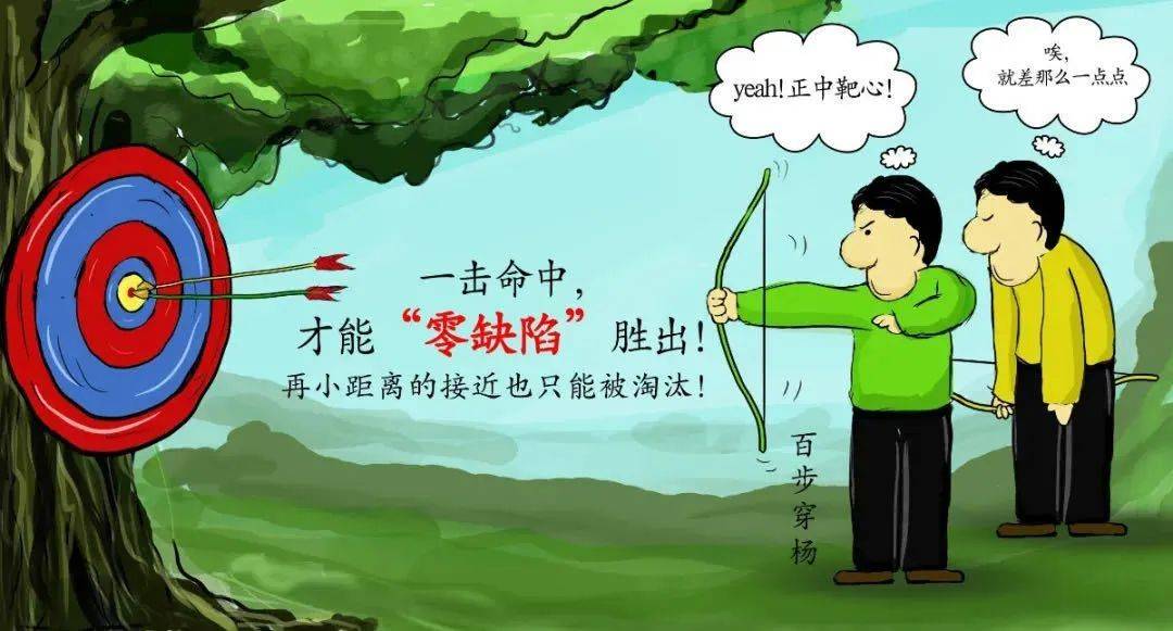 【漫画】零缺陷: 质量缺一点,产品就是零