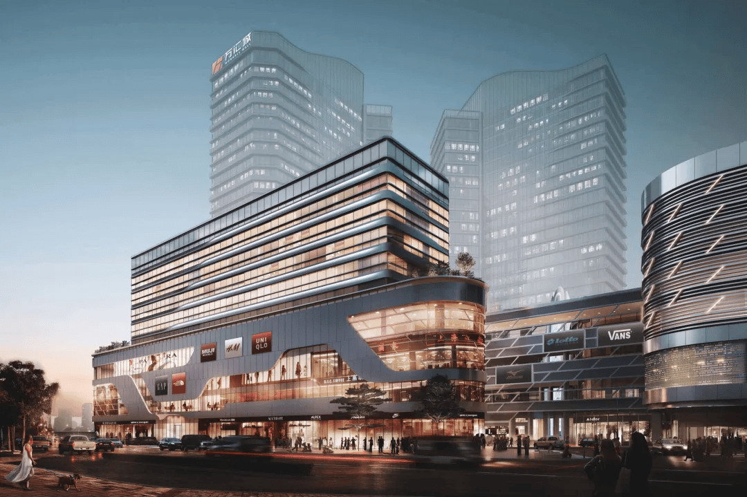 此外,入驻万汇城的品牌还有万客隆超市,spao,茶颜悦色,喜茶,starbucks