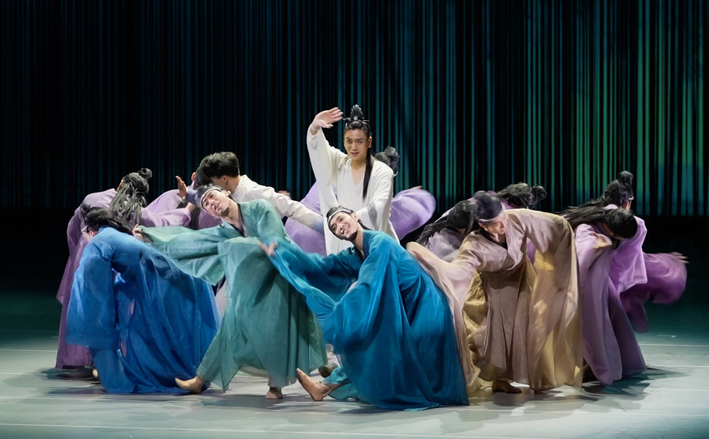 书道入舞扬国风 舞剧《兰亭集序》首登国家大剧院舞台