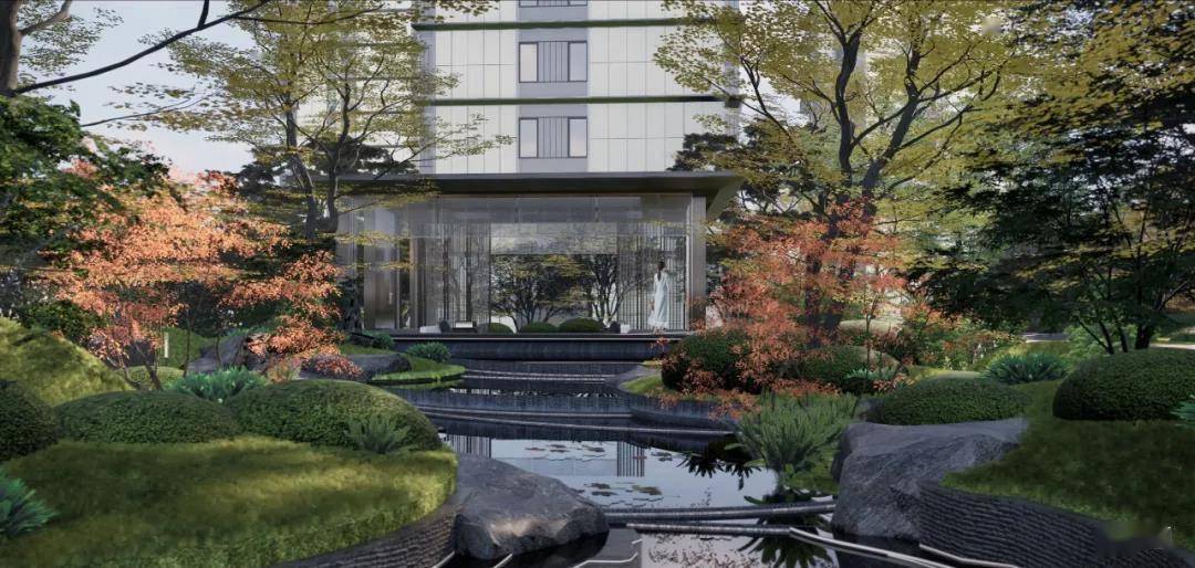 府藏山水,以雅堂迎门,砾石流影,清风雅林,叠影听枫,海棠春坞等小品