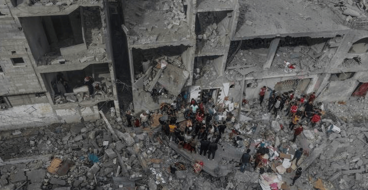 本轮巴以冲突已致加沙地带34943人死亡
