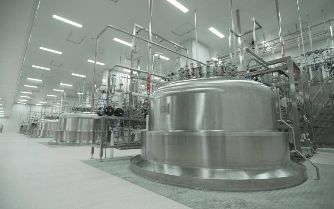 国内最大万升级不锈钢生物反应器在沈阳德生生物医药产业园一期抗体