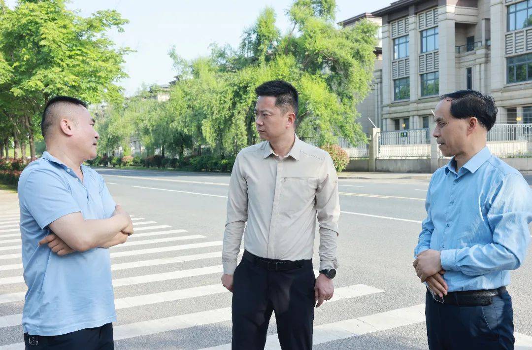 深入现场治积水 解决群众烦心事——陈淼实地调研督导路面积水问题