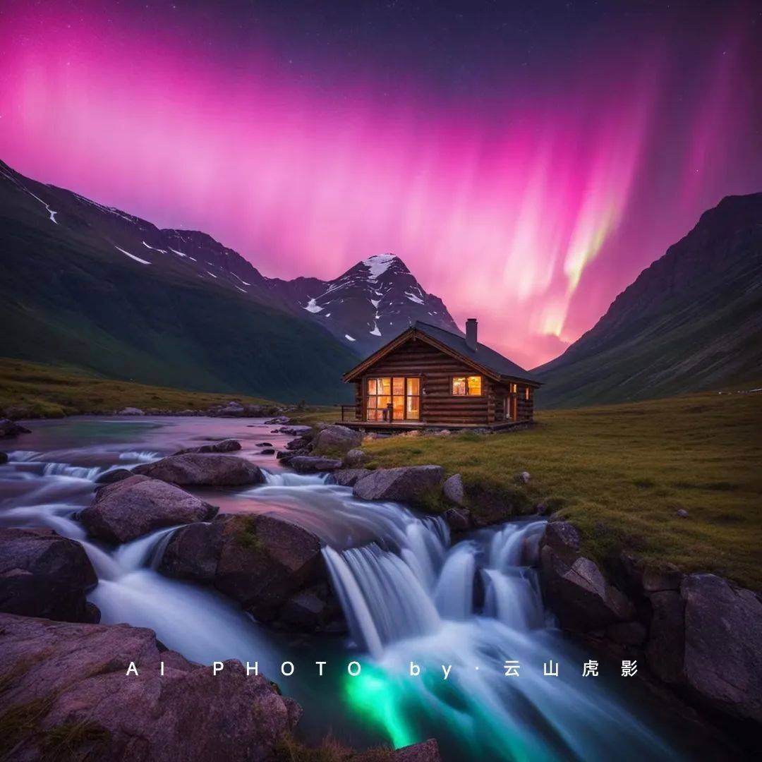 南北极同时出现粉色极光?