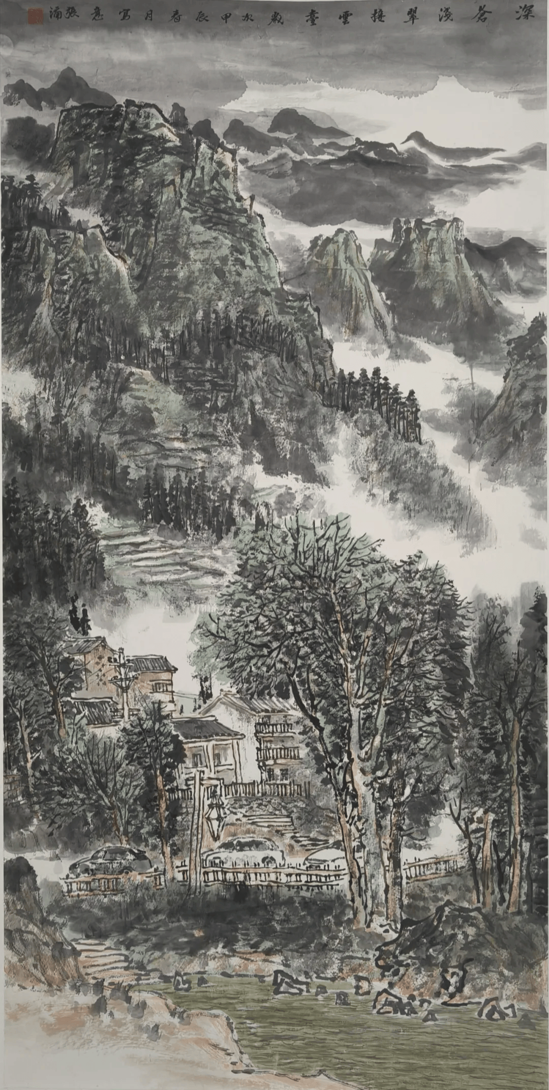 基层动态 | 文艺家张涌的诗配画作品展示