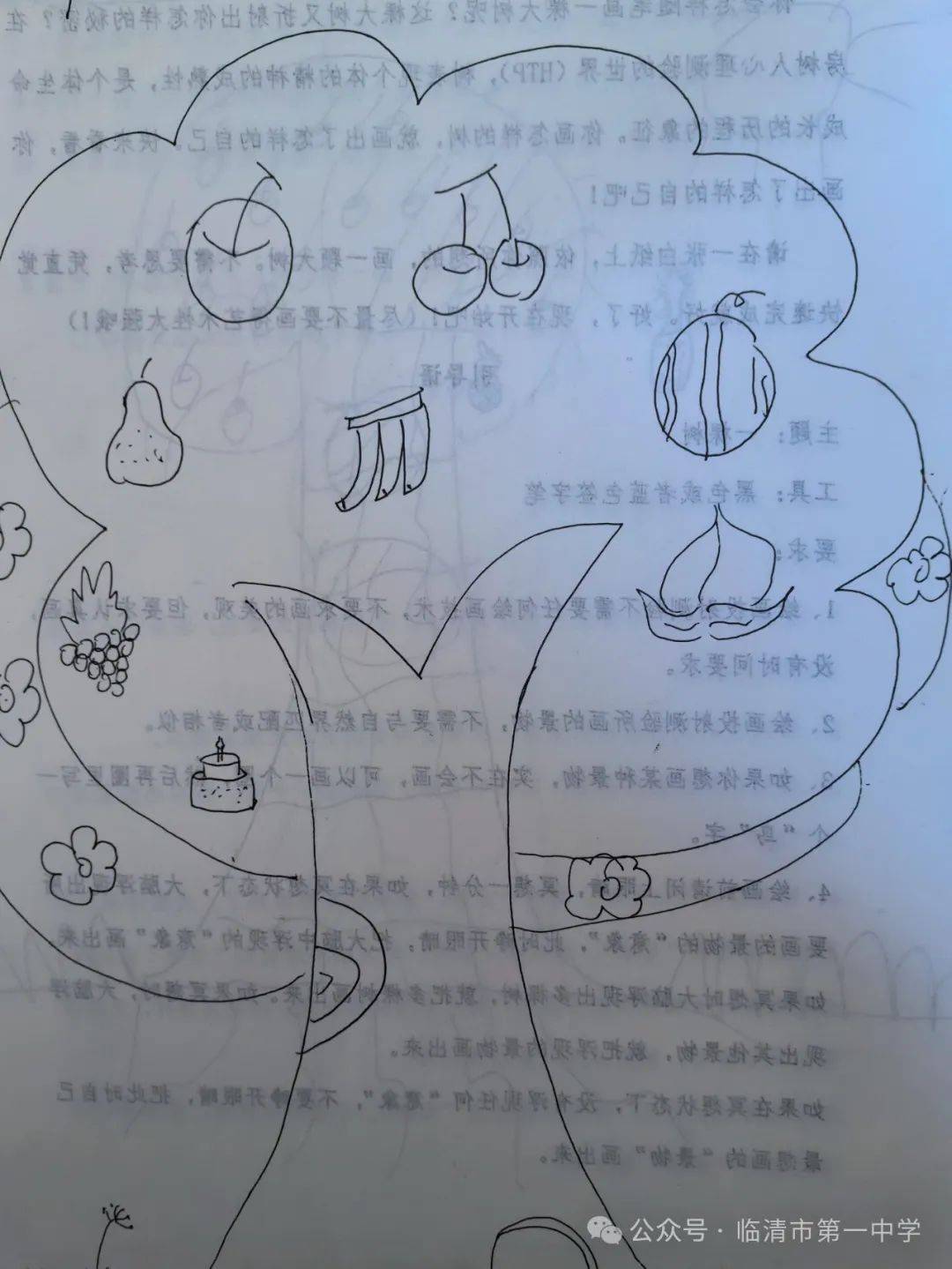"房树人"心理测验——临清一中高中部第四届5.25心理健康月之系列活动