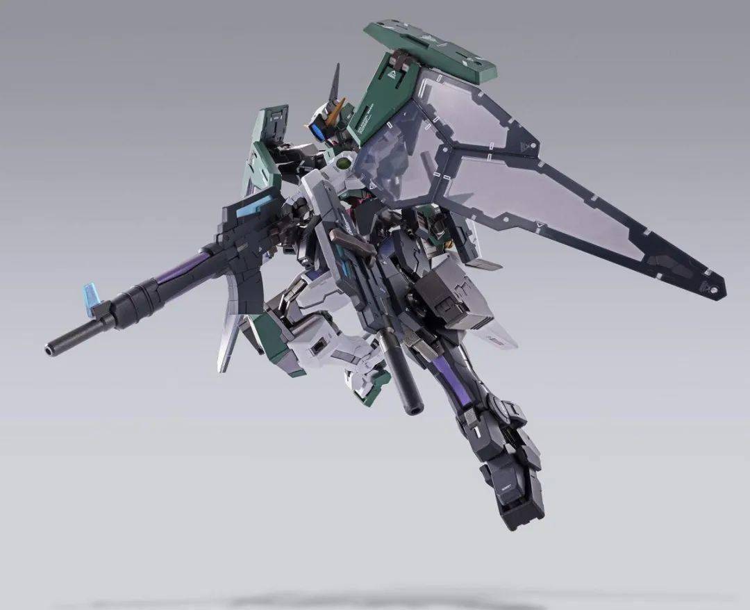 新品:透明盾牌有点帅!魂限 metal build 力天使高达saga