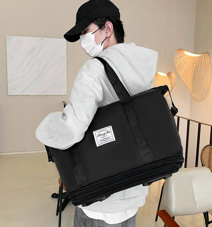 1个=单肩包 旅行包 健身包,比行李箱还能装,59.9捡漏