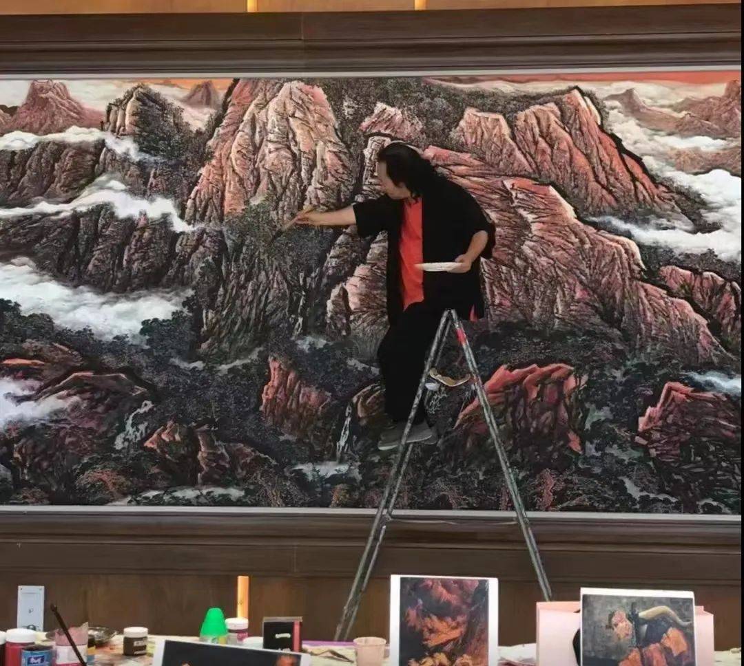 国际博物馆日 长安籍著名画家李正平作品亮相陕西历史博物馆秦汉馆