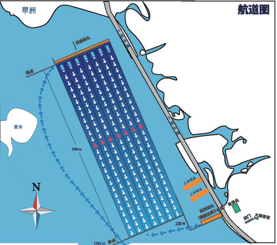 水上航道地图图片