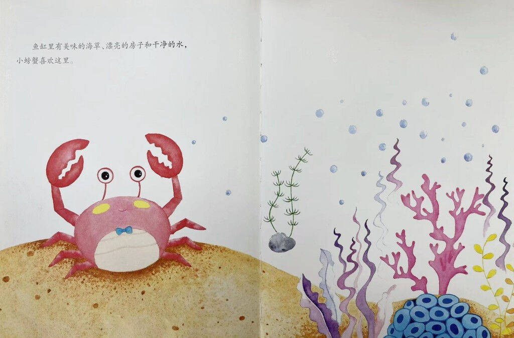 绘本故事 | 听一只小螃蟹的归家奇遇!