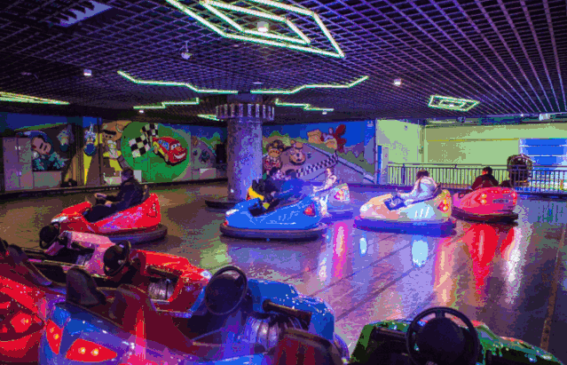 9元抢开心对对碰(万达广场大玩家)碰碰车体验1次!