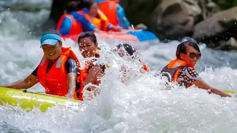 1日|又见61龙井关漂流|火爆抖音5a级漂流体验-国内首条隧道高山峡谷