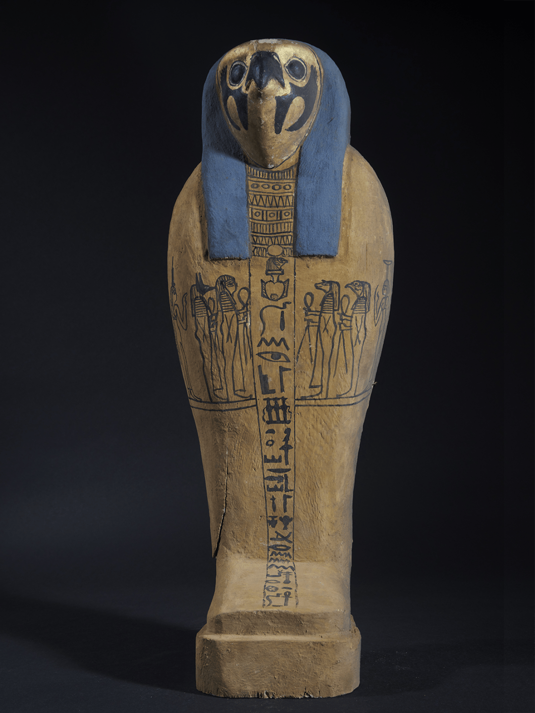 颜料后期埃及(公元前664-332年)萨卡拉青铜猫首人身巴斯特