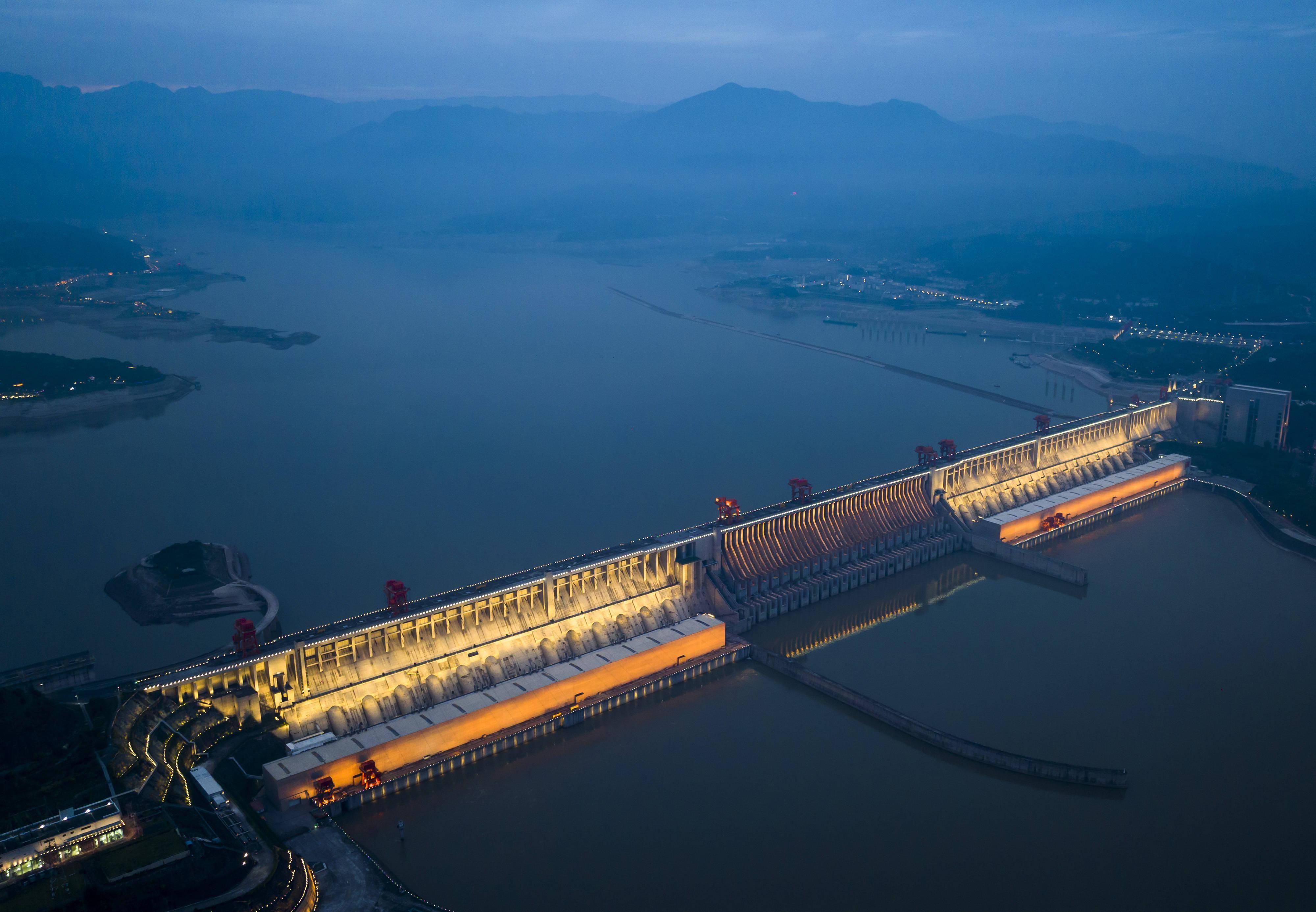 三峡大坝真实图片图片