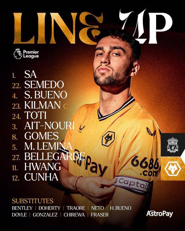 克洛普告别战利物浦首发:范戴克坐镇 萨拉赫搭档加克波