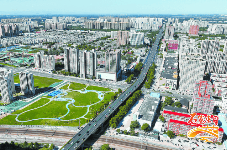 胜利大街贯通改造及景观提升工程,全面完工通车后,向北连通正定古城