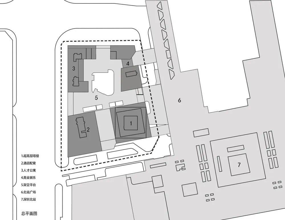 同济设计新作 | 深圳北站汇德大厦 | 垂直城市·空中花园