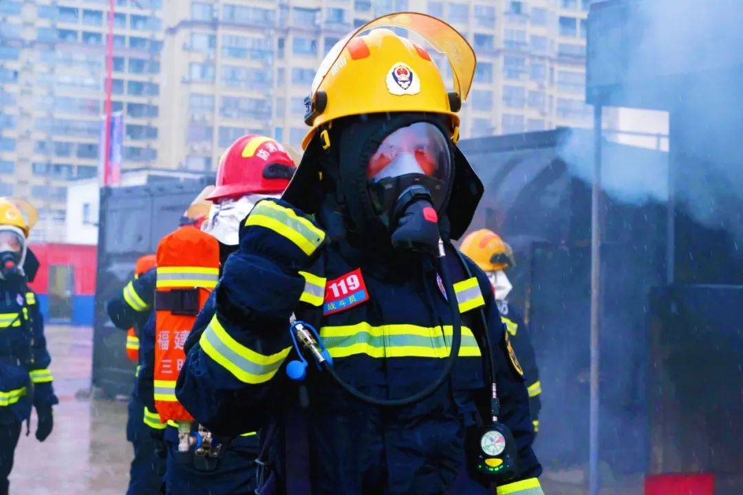 练兵先练"长" | 三明消防组织全体机关干部前往沙县现代化实战消防