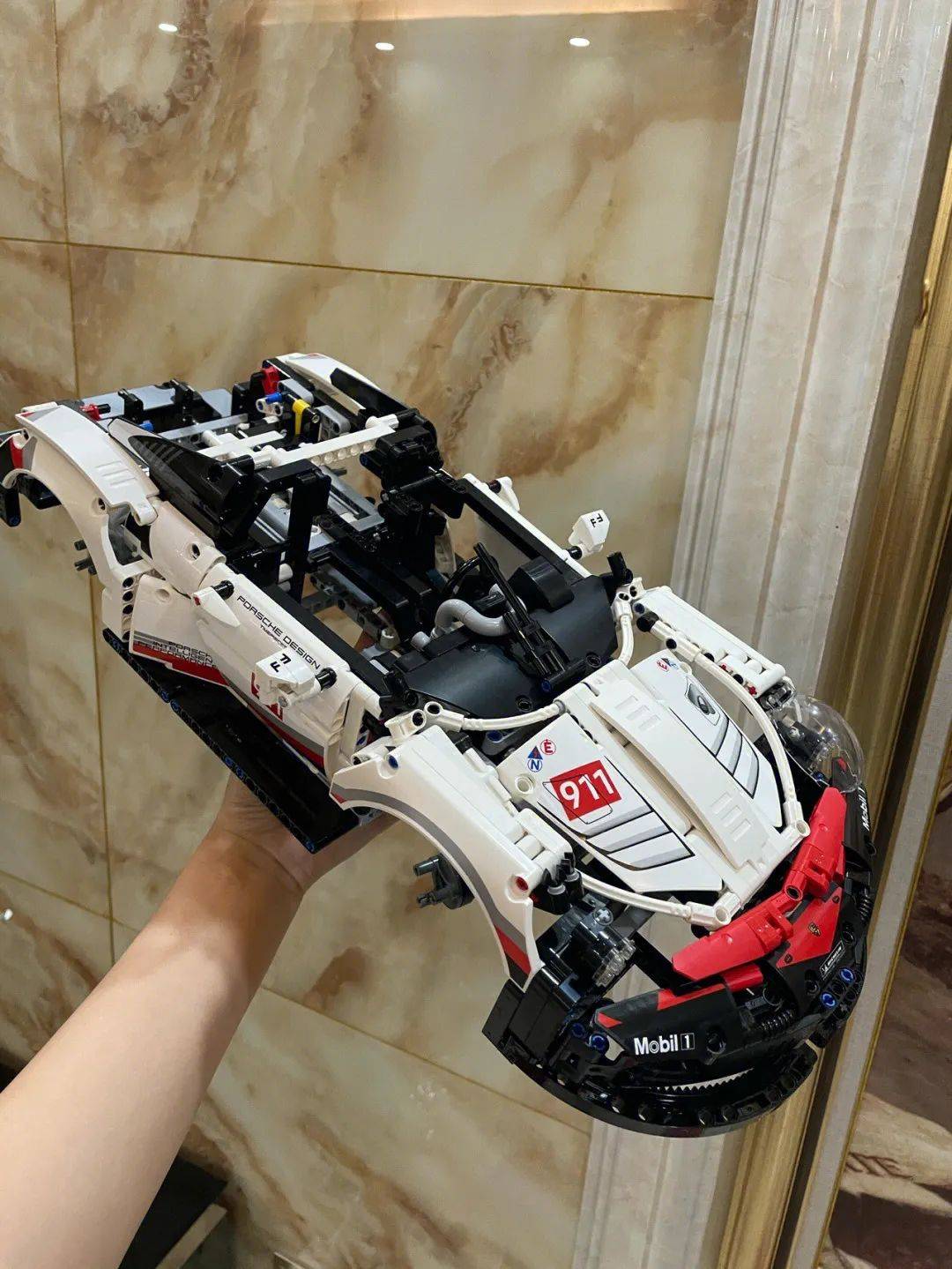 【保时捷911积木跑车】99元!专柜2000 !