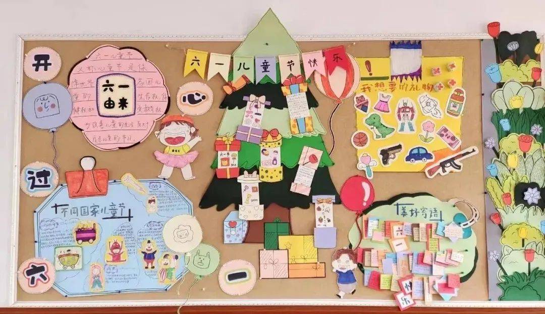 【六一环创】幼儿园六一儿童节展板及主题墙环创!