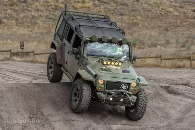 rugged ridge改装2014款jeep 牧马人