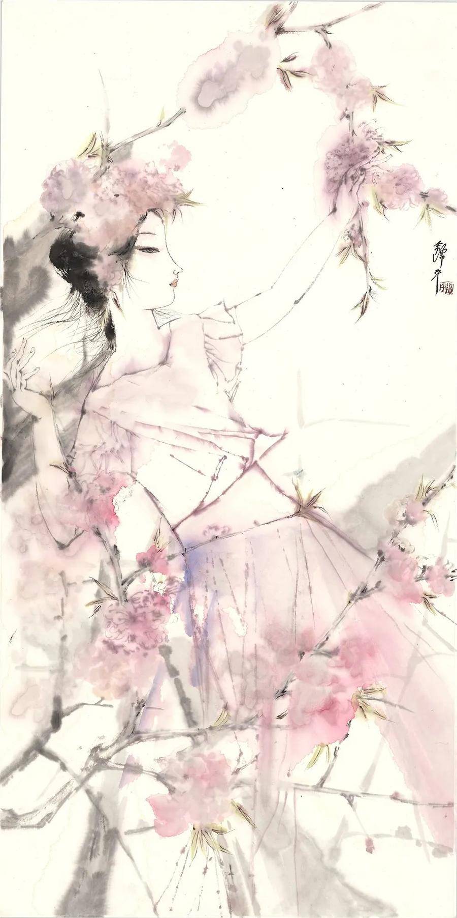 协会会员,山东省美协中国画人物画艺委会主任,山东省政协书画院副院长