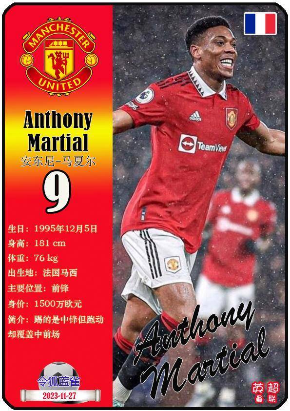球星卡(英格兰足总杯):23-24赛季足总杯冠军曼联队夺冠阵容