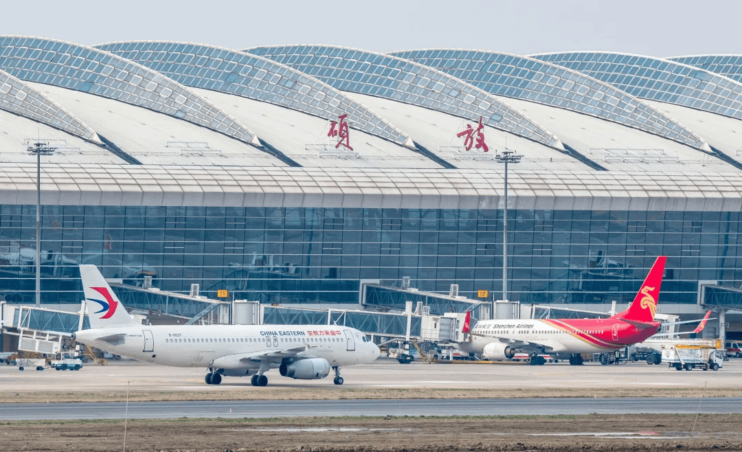 苏南硕放国际机场logo图片