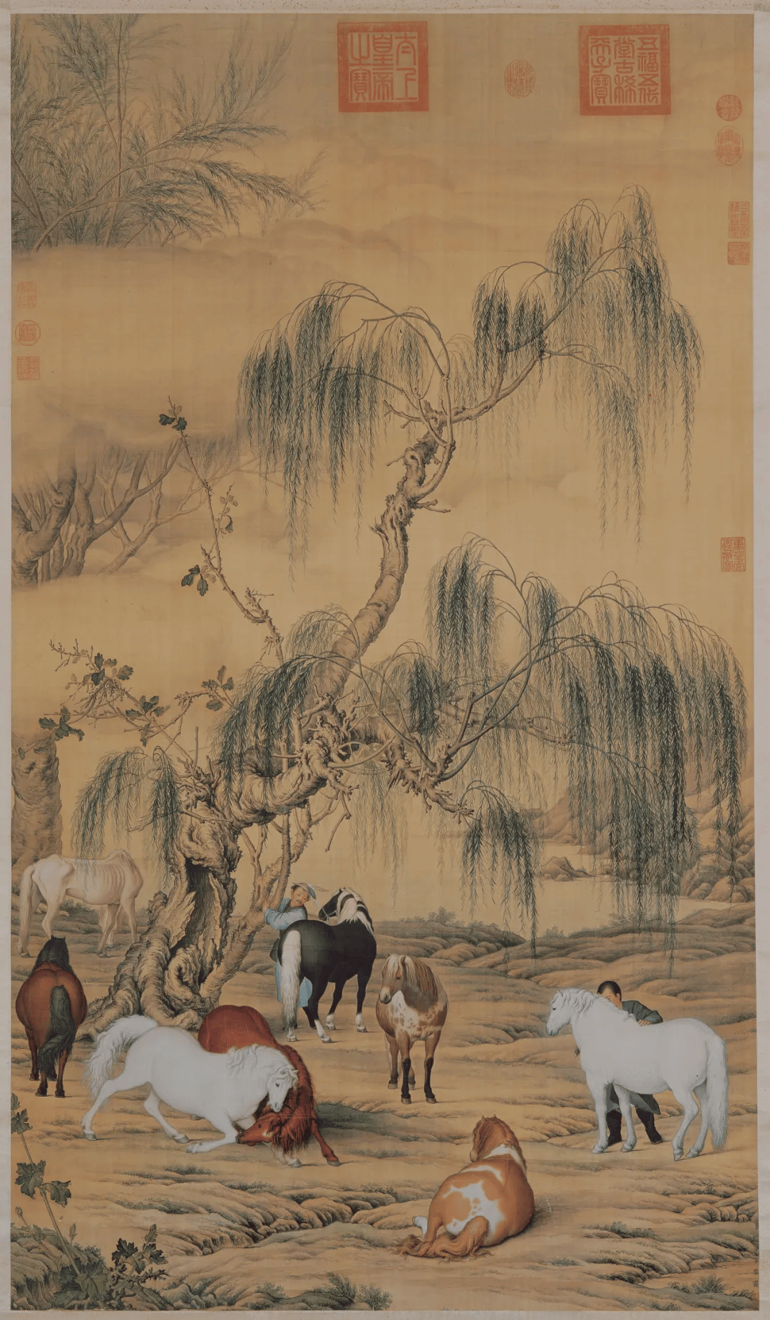 乾隆御笔封禁:《心写治平图》画中的历史密码与皇家禁忌