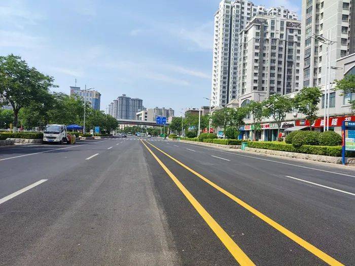 菏泽鲁西新区:道路焕新颜 出行更通畅