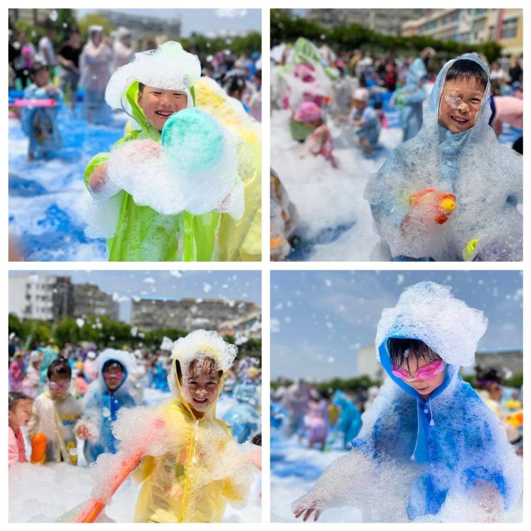 【节日动态】花样玩水 快乐一"夏"——阜宁县东风路幼儿园六一戏水