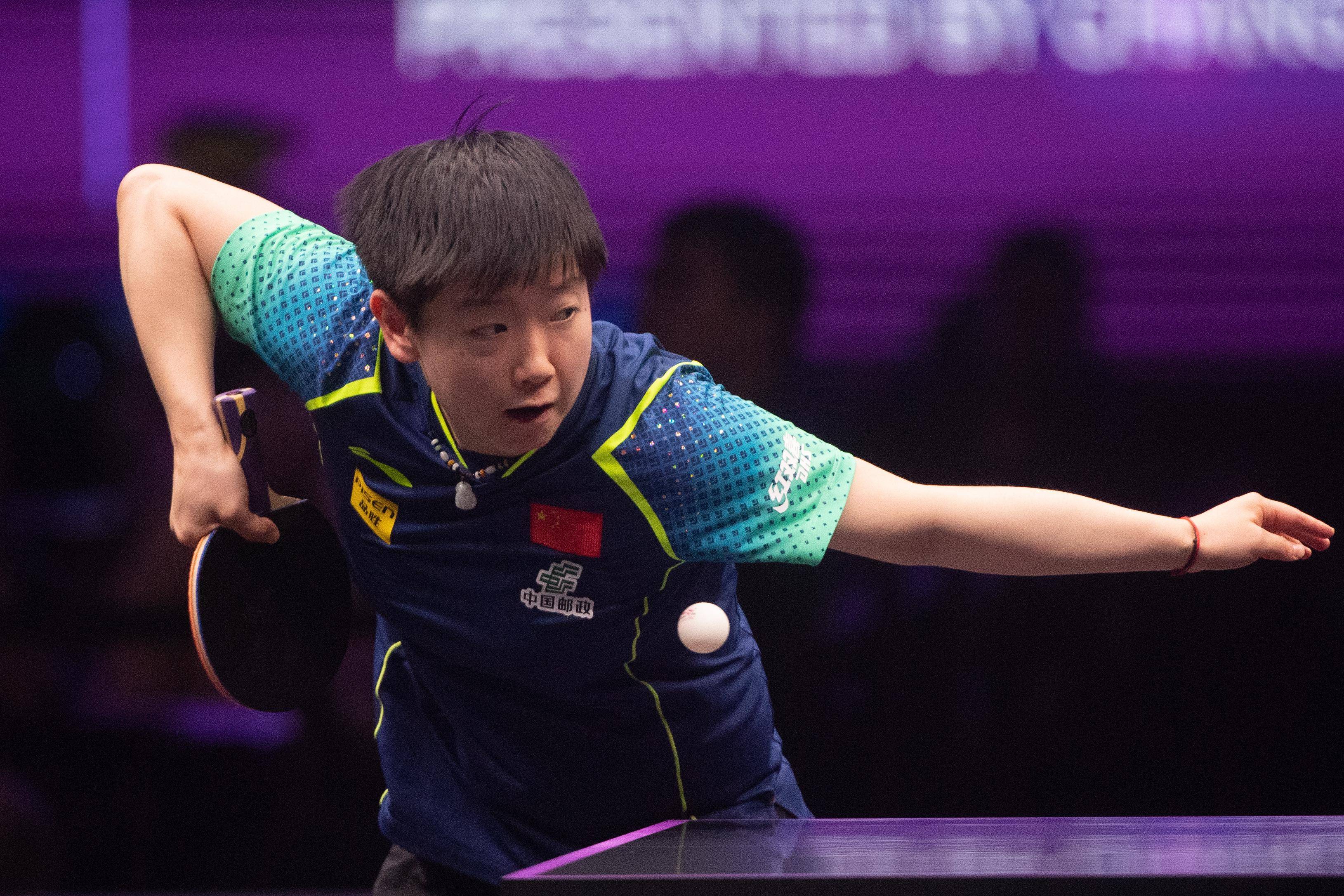 wtt重庆冠军赛:孙颖莎晋级八强