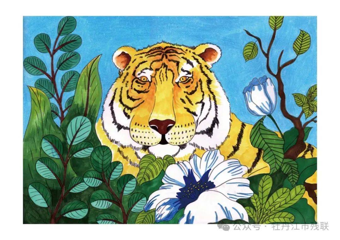 情暖"六一" | 寻找最亮的星!残疾儿童绘画作品线上展