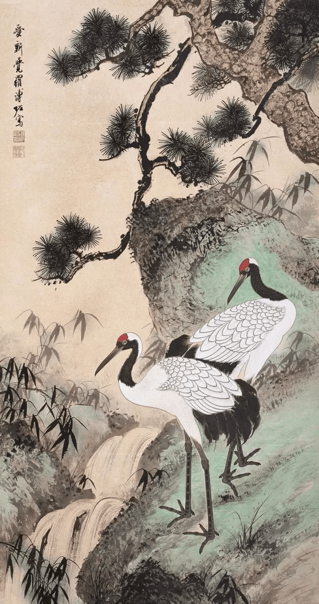 这画,干净,有意境!