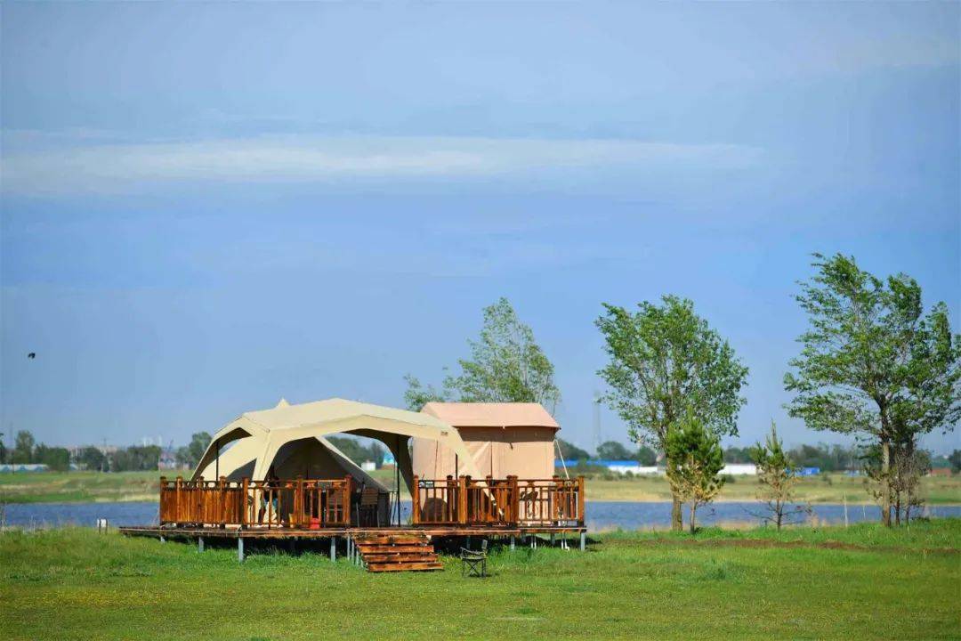 张家口最具特色的火山遗址群,大型舞台剧《印象中都》,夜色那苏图草原