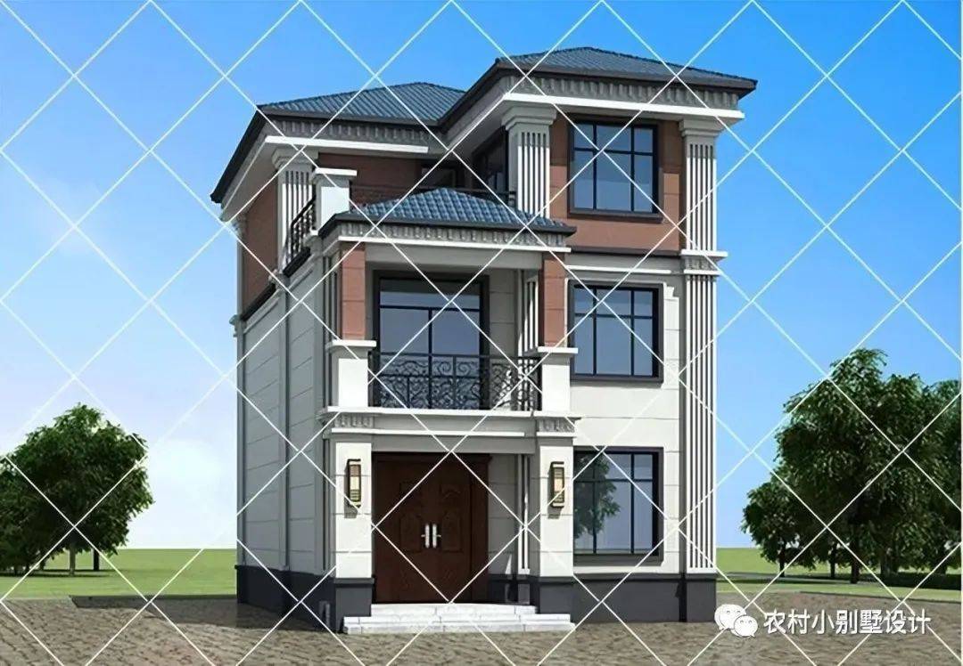 “退休潮”来临返乡建房首选,20款新中式三层农村别墅自建房推荐_生活_城市_设计