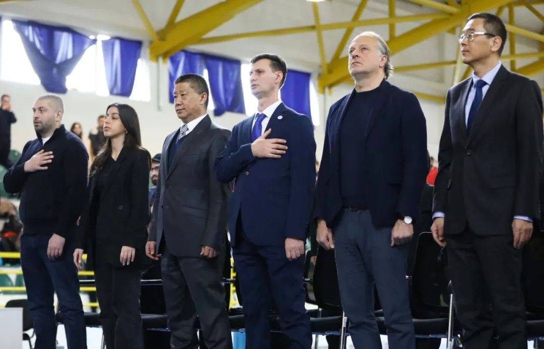 周谦大使在致辞中对格鲁吉亚武术发展给予了充分肯定,对格武协多年来