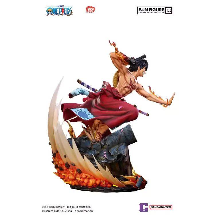 新品预定~ 万代 bnfigure 匠 1/4 航海王 海贼王 路飞 流樱 雕像