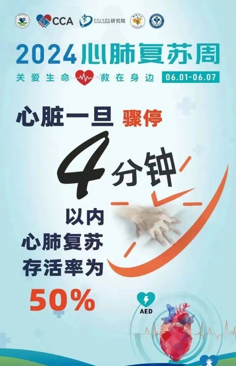 提升民众心脏急救意识旨在通过科普心肺复苏 心脏除颤(cpr-d)关爱生命