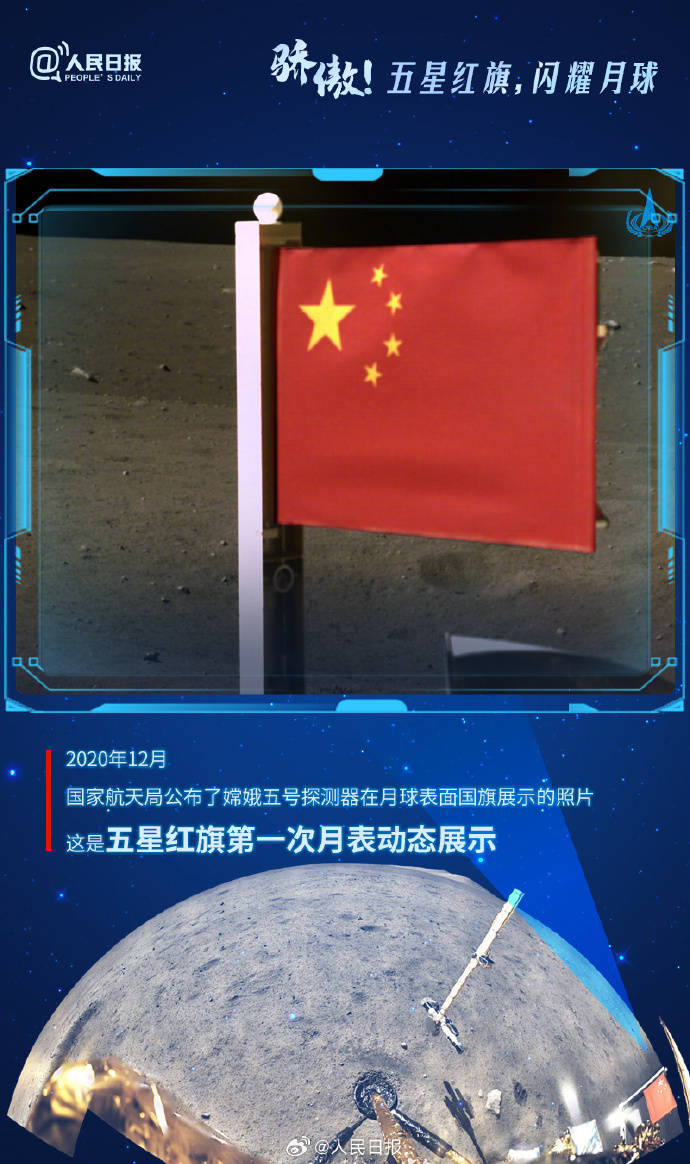 五星红旗带字图片图片